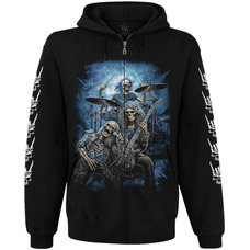 Худі Skeletons Metal Band на блискавці Зображення