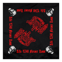 Бандана DEATH - LIFE WILL NEVER LAST (olb-005) Зображення