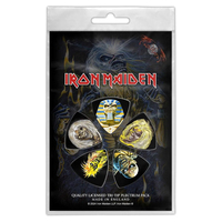Подарунковий набір медіаторів IRON MAIDEN - CLASSIC ALBUMS (mol-048) Изображение