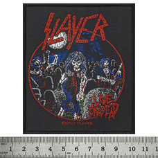 Нашивка ткана SLAYER - LIVE UNDEAD (ofp-125) Изображение