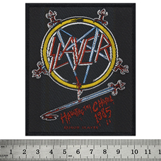 Нашивка ткана SLAYER - HAUNTING THE CHAPEL (ofp-127) Изображение
