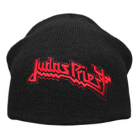 Шапка біні JUDAS PRIEST - LOGO (з вишитим логотипом) heol-004 Зображення