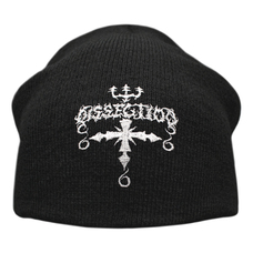 Шапка біні DISSECTION - LOGO / CROSS (з вишитим логотипом) heol-007 Зображення