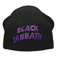 Шапка біні BLACK SABBATH - PURPLE LOGO (з вишитим логотипом) heol-008 Изображение