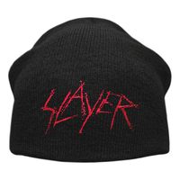 Шапка біні SLAYER - SCRATCHED LOGO (з вишитим логотипом) heol-013 Изображение