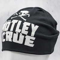 Шапка MOTLEY CRUE - SKULL (з друкованим логотипом) hpol-021 Зображення