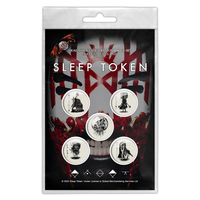 Подарунковий набір значків SLEEP TOKEN - VESSEL MASK (iol-063) Изображение