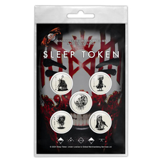 Подарунковий набір значків SLEEP TOKEN - VESSEL MASK (iol-063) Изображение