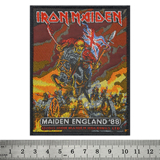 Нашивка ткана IRON MAIDEN - MAIDEN ENGLAND (ofp-139) (ofp-139) Изображение