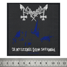 Нашивка ткана MAYHEM - DE MYSTERIIS DOM SATHANAS (ofp-144) Изображение