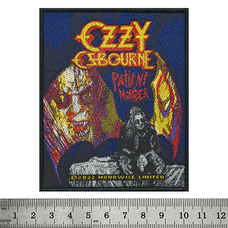 Нашивка ткана OZZY OSBOURNE - PATIENT NO. 9 (ofp-147) Зображення