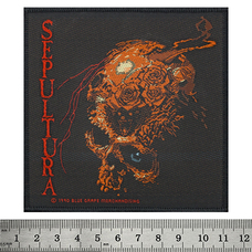 Нашивка ткана SEPULTURA - BENEATH THE REMAINS (ofp-149) Зображення