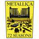 Нашивка наспинна катана METALLICA - 72 SEASONS CRIB (olbp-044) Зображення