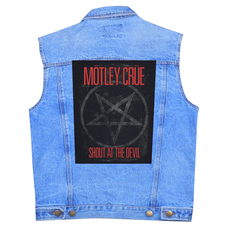 Нашивка наспинна катана MOTLEY CRUE - SHOUT AT THE DEVIL (olbp-045) Зображення
