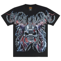 Футболка Guitar Skull - Metal Band Изображение