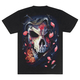 Футболка Vampire Skull with Rose Petals (3D, світиться в темряві) Зображення