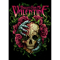Плакат Bullet for My Valentine (Skull and Roses) Изображение