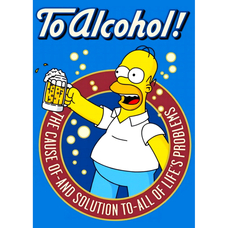 Плакат The Simpsons (Homer, To Alcohol) Зображення