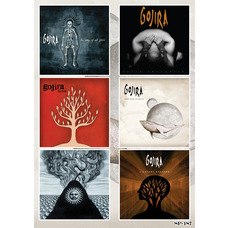 Стікерпак Gojira (album covers) SP-187 Зображення