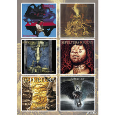 Стікерпак Sepultura (album covers) SP-217 Зображення