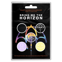 Подарунковий набір значків BRING ME THE HORIZON - THAT'S THE SPIRIT (iol-067) Зображення