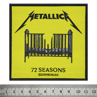 Нашивка ткана METALLICA - 72 SEASONS (ofp-152) Зображення