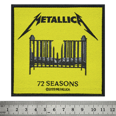 Нашивка ткана METALLICA - 72 SEASONS (ofp-152) Изображение