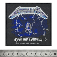 Нашивка ткана METALLICA - RIDE THE LIGHTNING (ofp-155) Изображение