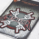 Нашивка ткана METALLICA - METAL HORNS (ofp-156) Зображення
