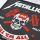 Нашивка ткана METALLICA - METAL MILITIA (ofp-163) Зображення
