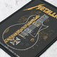 Нашивка ткана METALLICA - HETFIELD GUITAR (ofp-164) Зображення