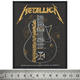 Нашивка ткана METALLICA - HETFIELD GUITAR (ofp-164) Зображення