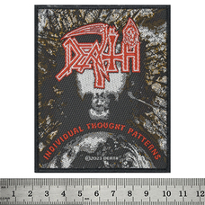 Нашивка ткана DEATH - INDIVIDUAL THOUGHT PATTERNS (ofp-179) Изображение