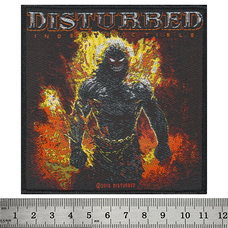 Нашивка ткана DISTURBED - INDESTRUCTIBLE (ofp-182) Зображення