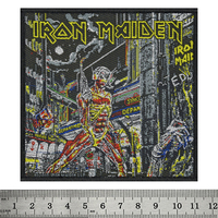Нашивка ткана IRON MAIDEN - SOMEWHERE IN TIME (ofp-189) Зображення