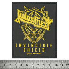 Нашивка ткана JUDAS PRIEST - INVINCIBLE SHIELD (ofp-191) Зображення