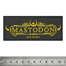 Нашивка ткана MASTODON - LOGO (ofp-198) Изображение
