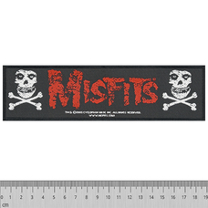 Нашивка ткана MISFITS - CROSS BONES (ofp-200) Зображення