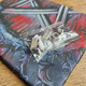 Прапор Slayer (eagle and skulls) sfc-057, настінний Зображення