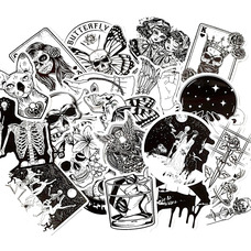 Набір стікерів Gothic Tattoo (stk-096) 50 шт. Изображение