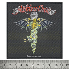 Нашивка ткана MOTLEY CRUE - DR FEELGOOD (ofp-204) Изображение