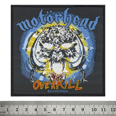 Нашивка ткана MOTORHEAD - OVERKILL (ofp-209) Зображення