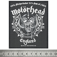 Нашивка ткана MOTORHEAD - BALL & CHAIN (ofp-211) Зображення