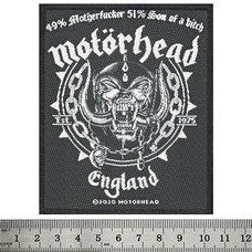 Нашивка ткана MOTORHEAD - BALL & CHAIN (ofp-211) Зображення