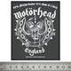 Нашивка ткана MOTORHEAD - BALL & CHAIN (ofp-211) Зображення