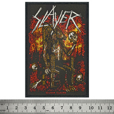 Нашивка ткана SLAYER - DEVIL ON THRONE (ofp-221) Изображение