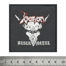 Нашивка ткана VENOM - BLACK METAL (ofp-231) Зображення