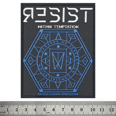 Нашивка ткана WITHIN TEMPTATION - RESIST HEXAGON (ofp-236) Зображення