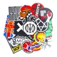 Набір стікерів Rock Bands logos - 2 (stk-097) (50 шт.) Зображення