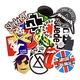 Набір стікерів Rock Bands logos - 2 (stk-097) (50 шт.) Зображення
